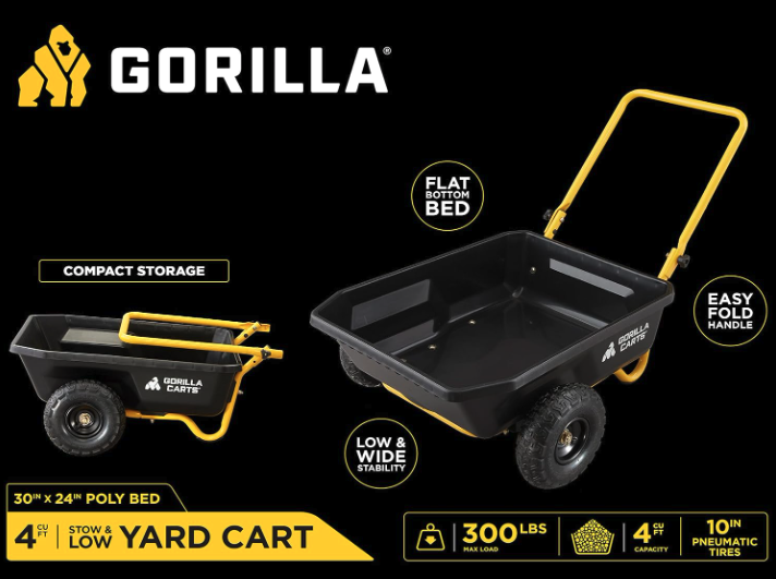 Best lightweight garden carts for seniors - Gorilla Carts